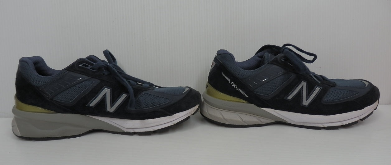 New Balance ニューバランス メンズスニーカー M990NV5 ネイビー USA製 size:25.5cm囗T巛