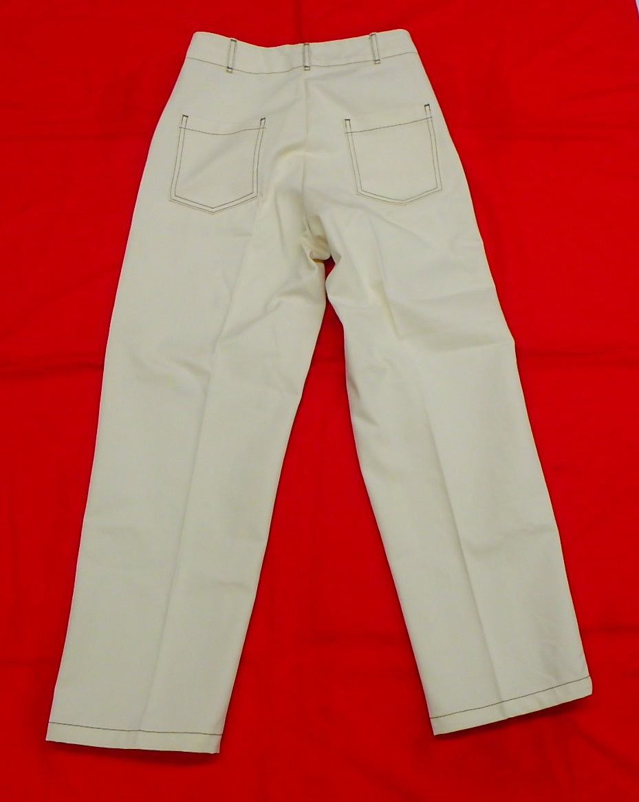 Whim Gazette ステッチパンツ ホワイト size:38囗T巛