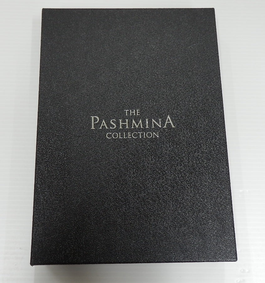 タグ付!未使用!パシュミナコレクション カシミヤ シルクストール 箱あり囗T巛