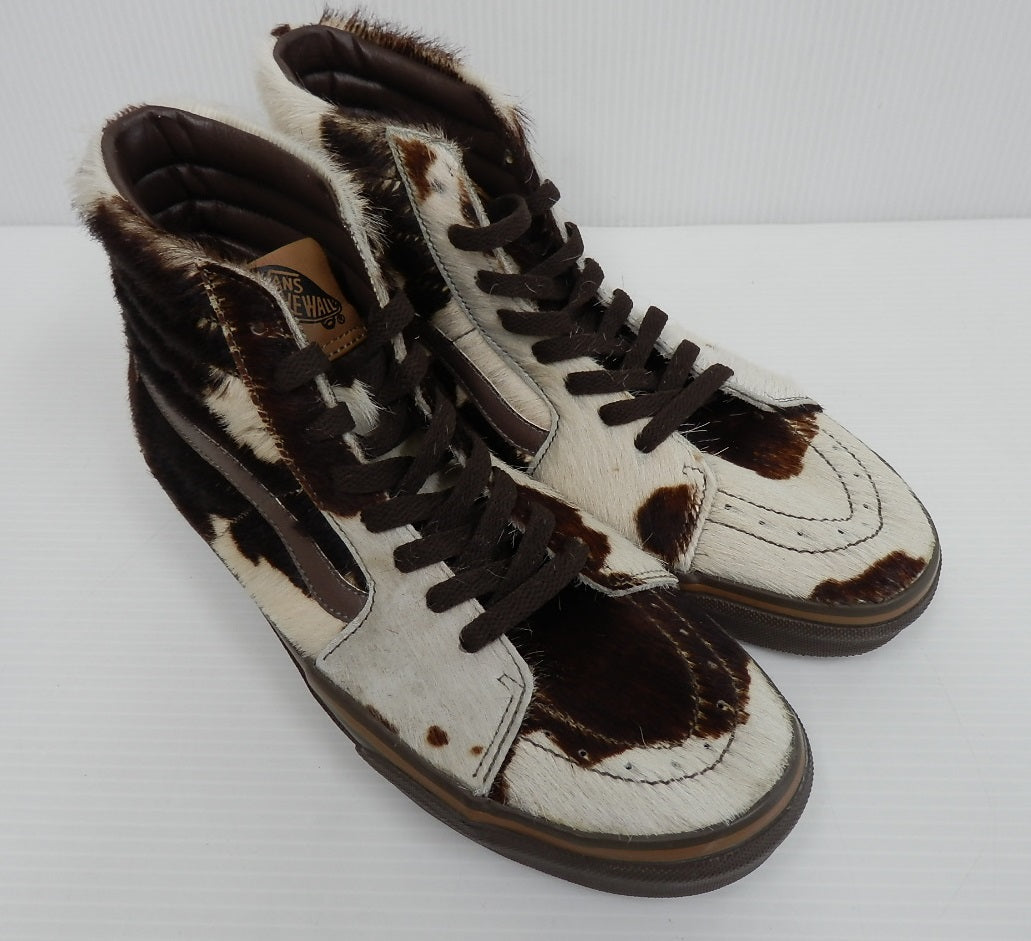 美品 VANS バンズ スケートハイ ポニー SK8-HI V38PONY US-9 JPN-27.5 囗T巛