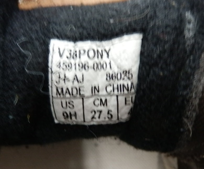 美品 VANS バンズ スケートハイ ポニー SK8-HI V38PONY US-9 JPN-27.5 囗T巛