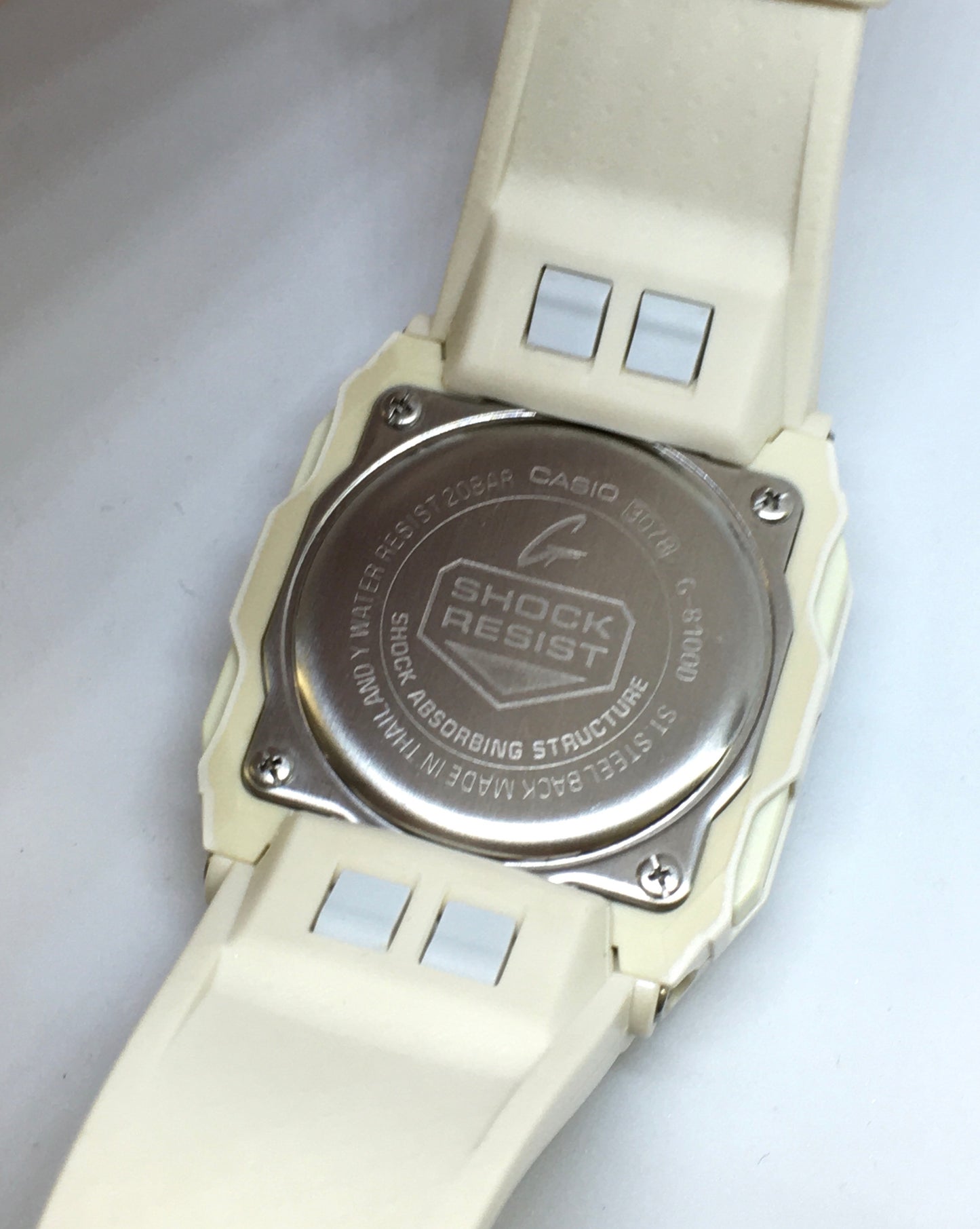 送料無料 G-SHOCK G-8100D ホワイト マルチカラー 腕時計 囗K巛