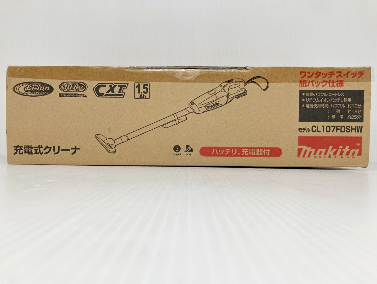 makita マキタ 充電式クリーナー CL107FDSHW