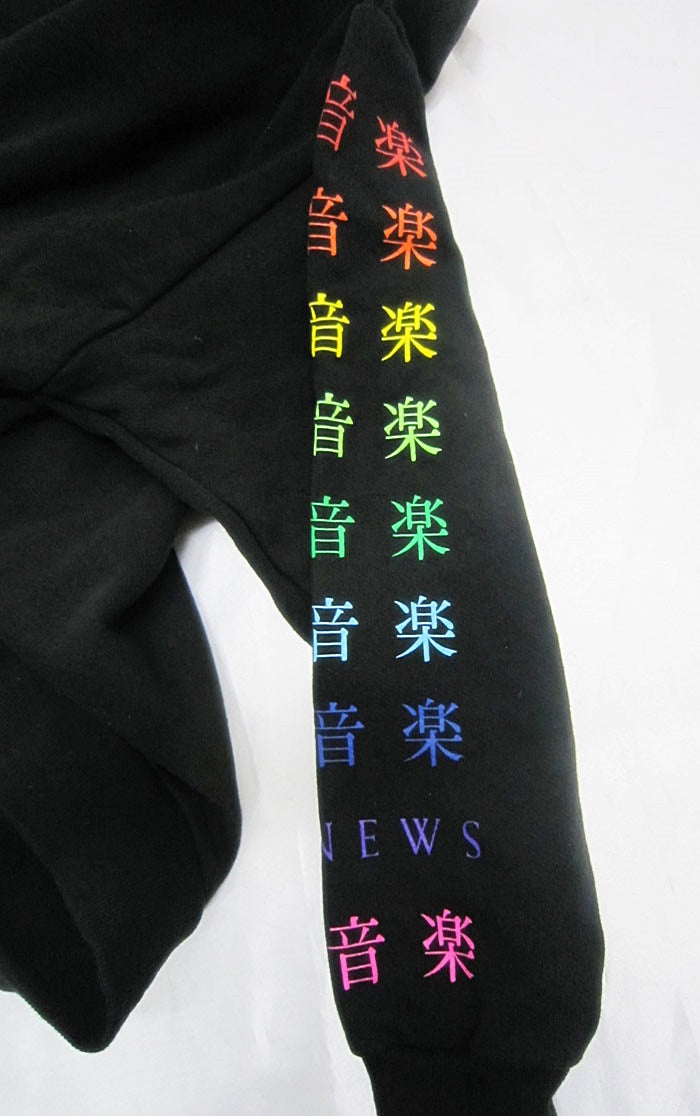 NEWS LIVE TOUR 2022 音楽 ツアーグッズ ジップアップパーカー 黒