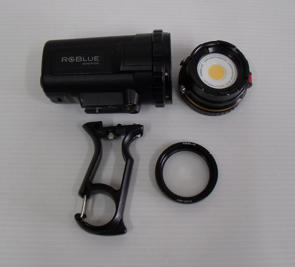 RGBlue ダイビング用水中ライト SYSTEM02-2 プレミアムカラー LM4.2K2200G囗T巛
