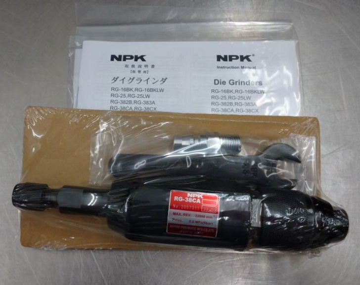 未使用!NPK エアーダイグラインダー RG-38CA 2023年製囗T巛
