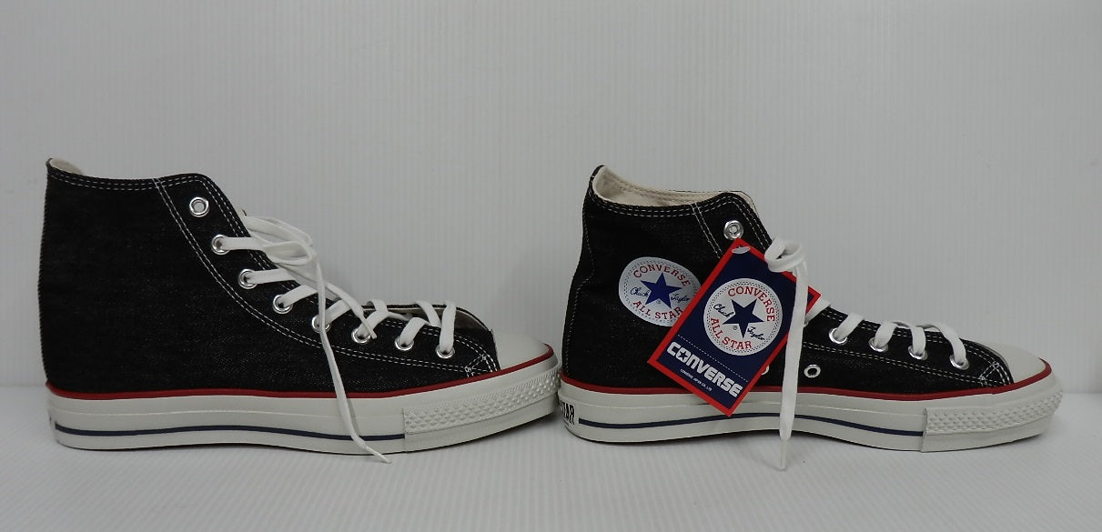未使用!CONVERSE コンバース オールスター J 岡山デニム ハイ ブラック 31309160275 size:28.0cm囗T巛