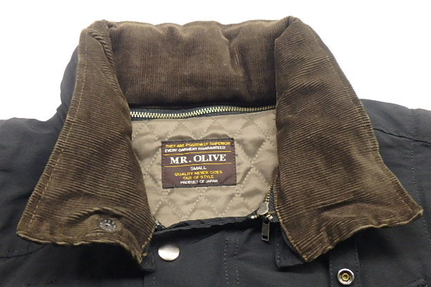 MR.OLIVE マウンテンジャケット ブラック 日本製 size:S囗T巛