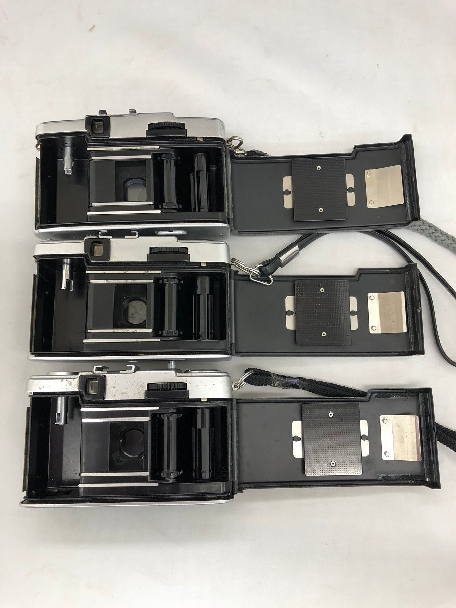 送料無料 ジャンク OLYMPUS-PEN オリンパスペン EE-2 フィルムカメラ 3点セット 囗K巛