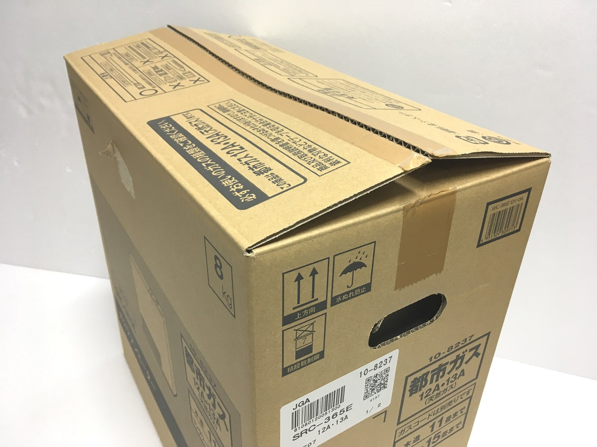 ※送料無料※ Rinnai リンナイ ガスファンヒーター SRC-365E ホワイト 都市ガス用 未使用相当 囗G