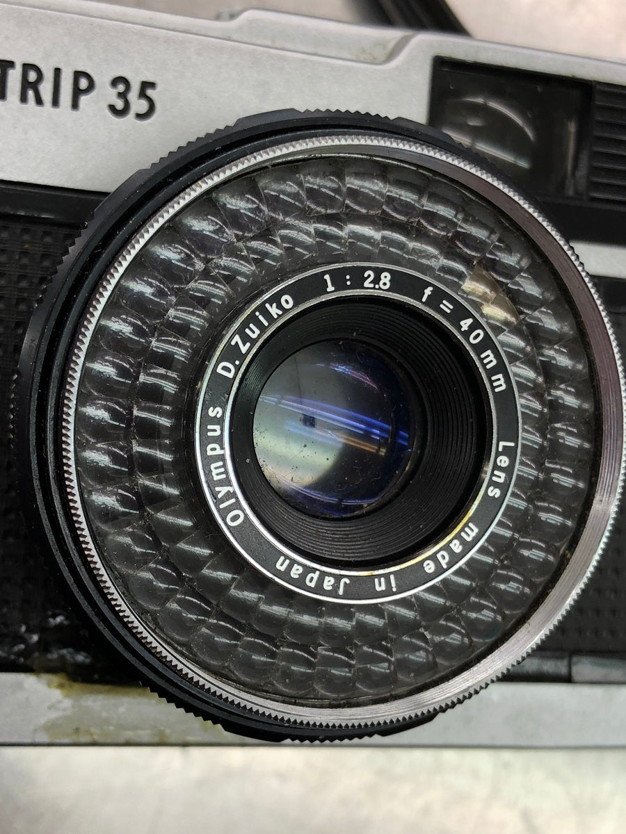 送料無料 ジャンク OLYMPUS TRIP 35 オリンパス フィルムカメラ 囗K巛