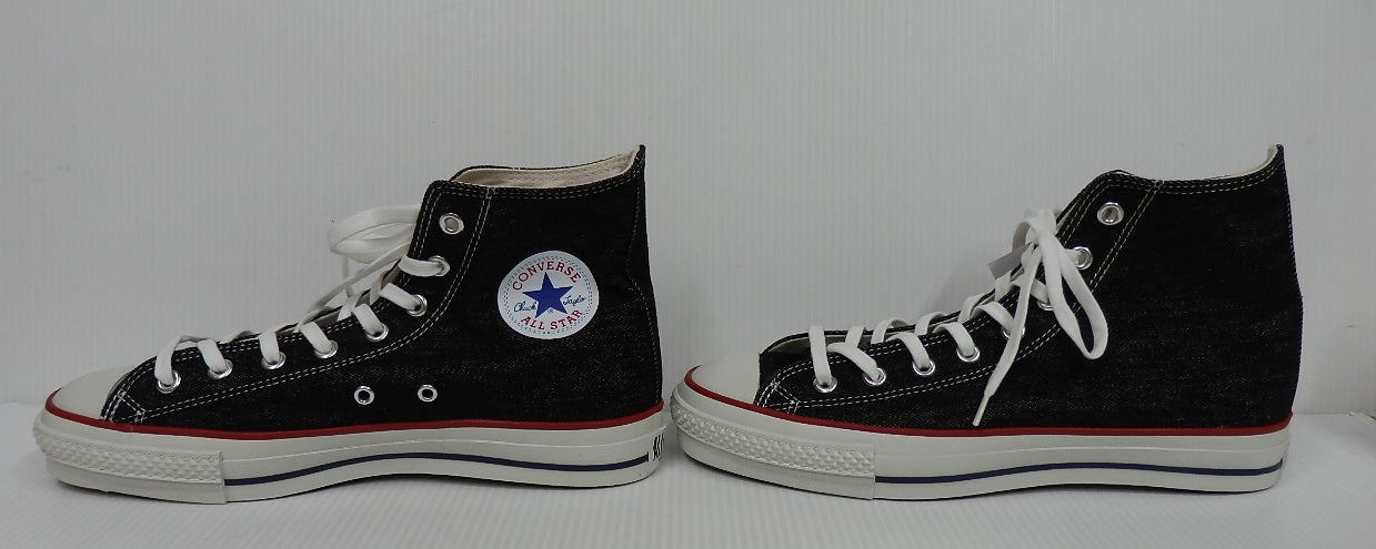 未使用!CONVERSE コンバース オールスター J 岡山デニム ハイ ブラック 31309160275 size:28.0cm囗T巛