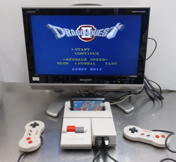 中古動作品 任天堂 ニューファミコン HVC-101 箱なし囗T巛