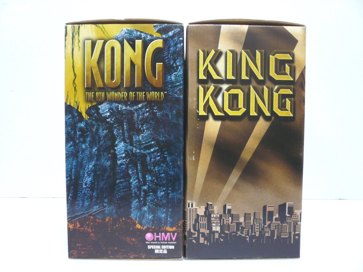 ※送料無料※ X-PLUS キングコング コングHMV限定品 ティラノサウルス/暴君竜 セット 長期保管 囗G