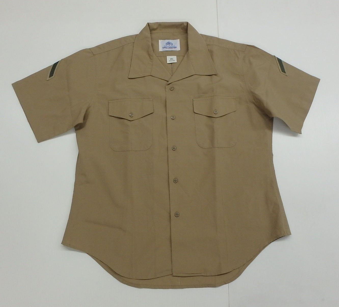 DSCP クオーターレングススリーブ M-1 8401-01-515-8978 カーキ ウールリッチ製 size: 17 1/2囗T巛