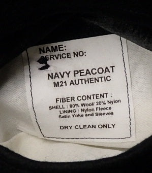 STERRING WEAR ピーコート ネイビー USA製 size:34R囗T巛