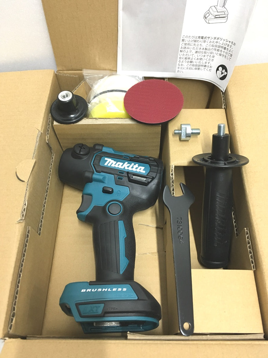 ※送料無料※ Makita 充電式サンダポリッシャ PV300DZ 使用感の少ない中古品 囗G