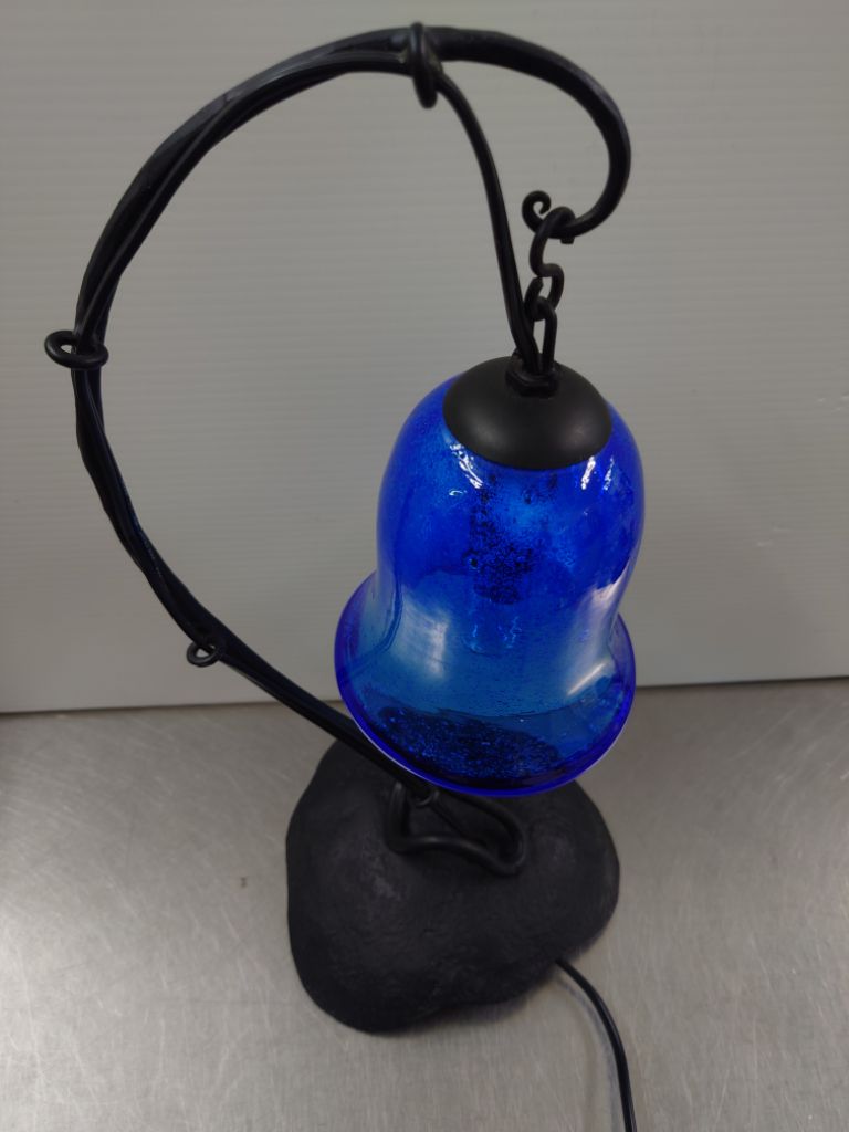 中古品 琉球ガラス仕様スタンドライト 型番年式不明囗T巛