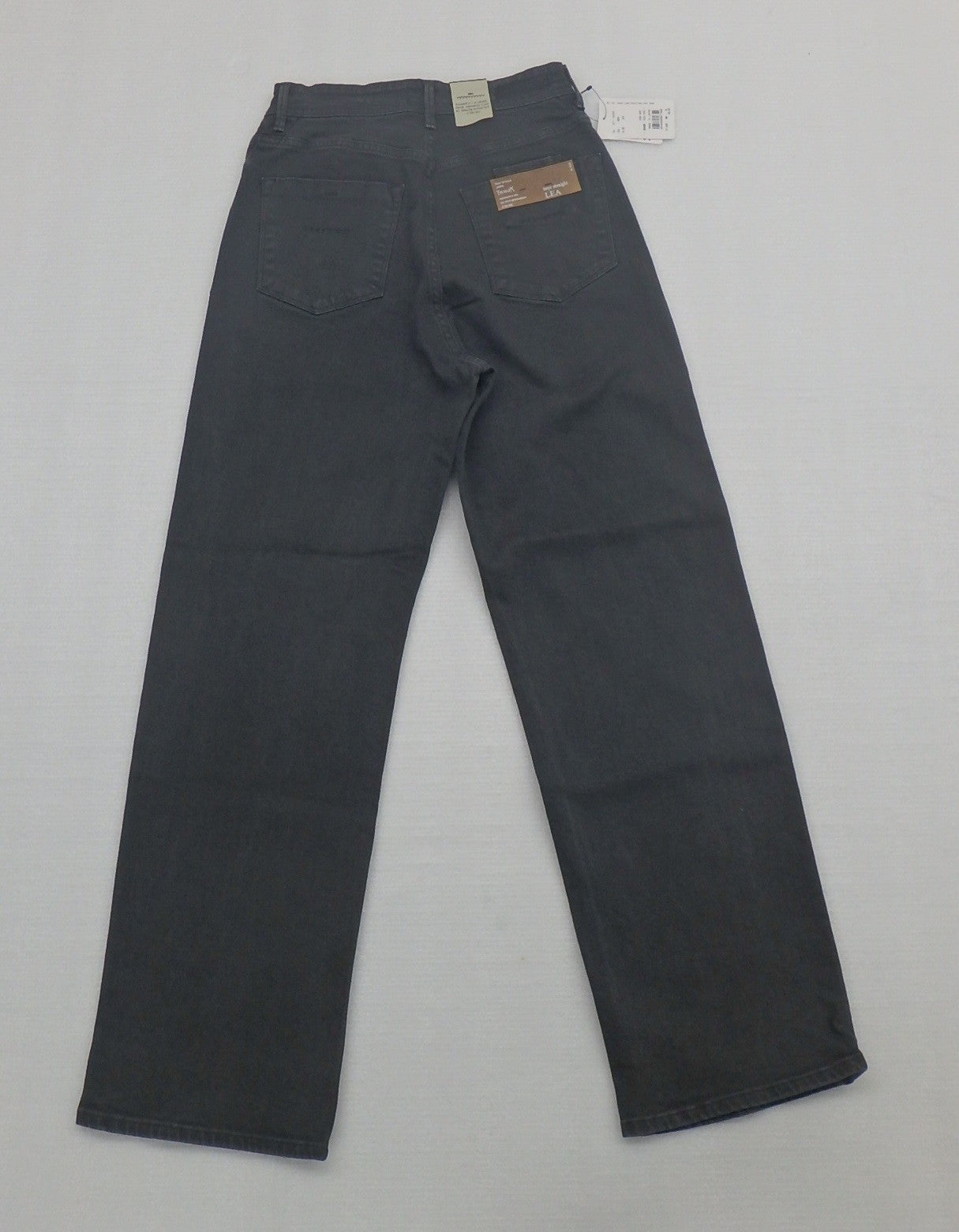 タグ付!YANUK ヤヌーク LEA ボーイズストレート 57113235 日本製 ブラック size:25囗T巛