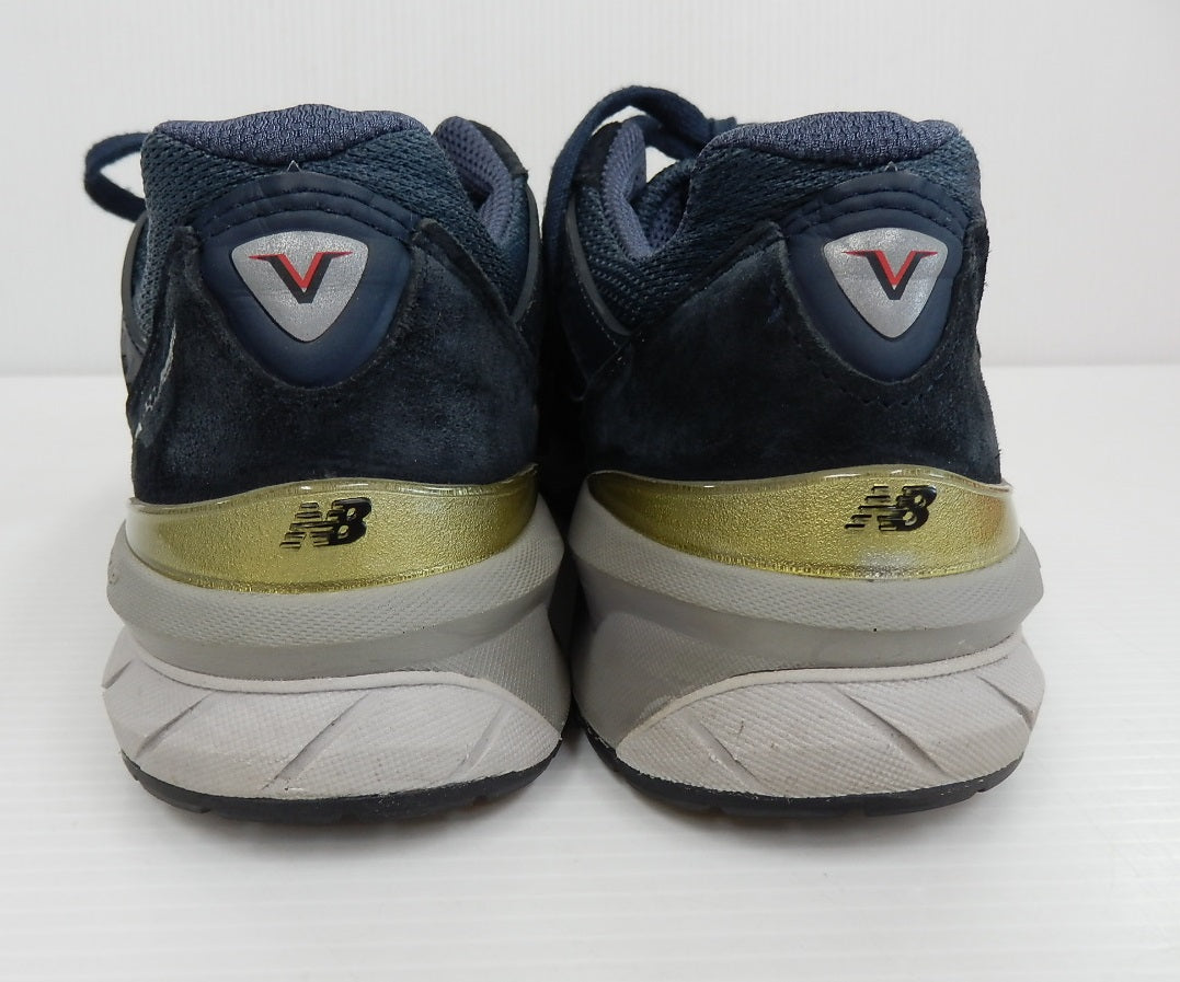 New Balance ニューバランス メンズスニーカー M990NV5 ネイビー USA製 size:25.5cm囗T巛