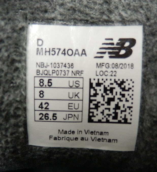 New Balance ニューバランス メンズスニーカー MH574OAA CASTLEROCK size:26.5cm囗T巛