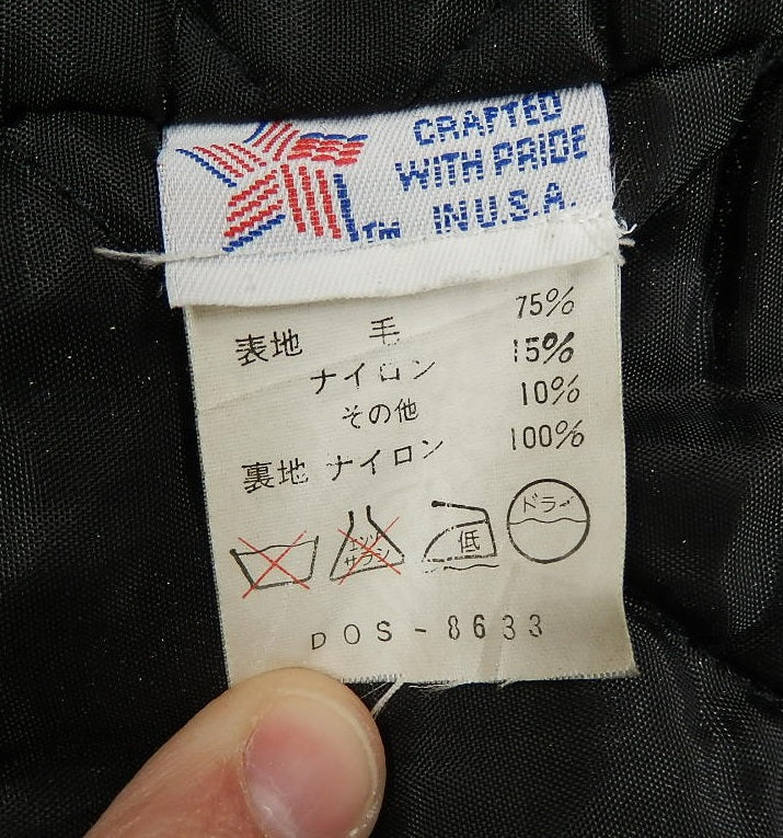 SCHOTT U.S.740N PEA JACKET ブラック アメリカ製 size:42囗T巛