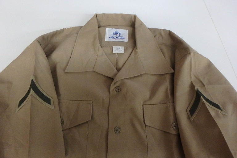 DSCP クオーターレングススリーブ M-1 8401-01-515-8978 カーキ ウールリッチ製 size: 17 1/2囗T巛