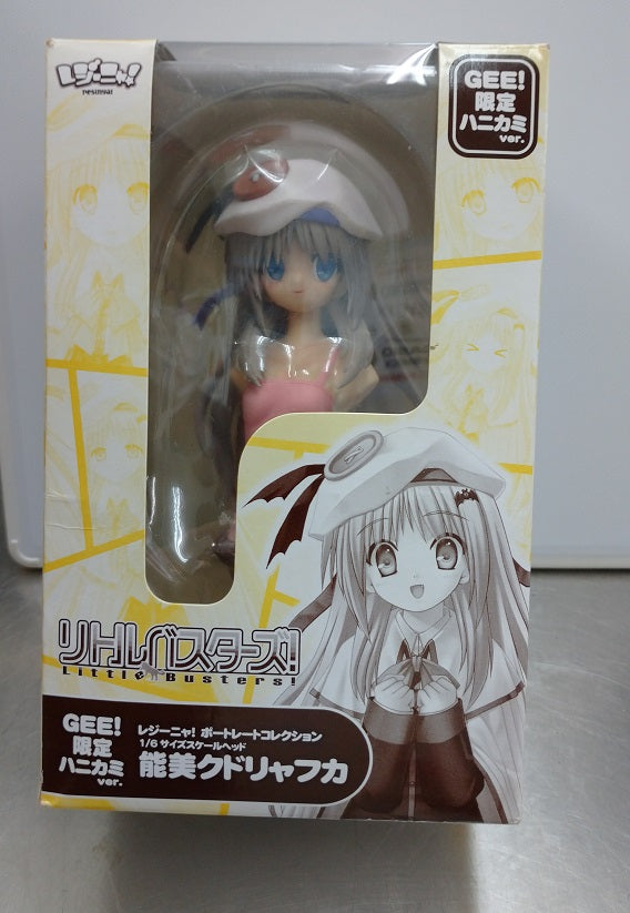 中古品 コスパ 能美クドリャフカフィギュア GEE!限定ハニカミVer 1/6サイズスケールヘッド レジーニャ ポートレートコレクション 台座付き 希少品□T巛