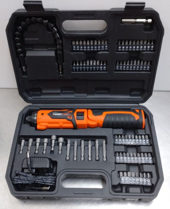 中古品 ENERTWIST 充電式電動ドライバー ET-CS-8J囗T巛