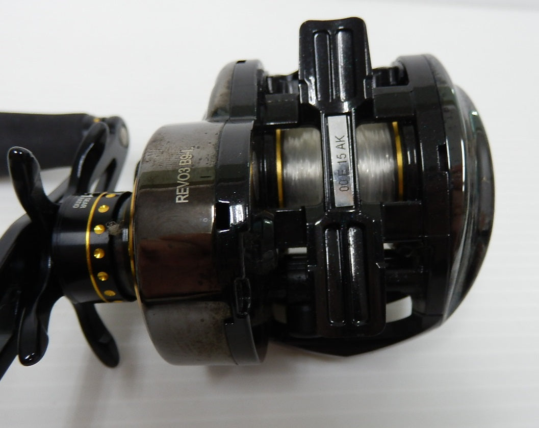Abu Garcia アブ・ガルシア REVO BLACK9 レボブラック9 9-L ベイトリール 左用 箱・説明書あり 中古囗T巛