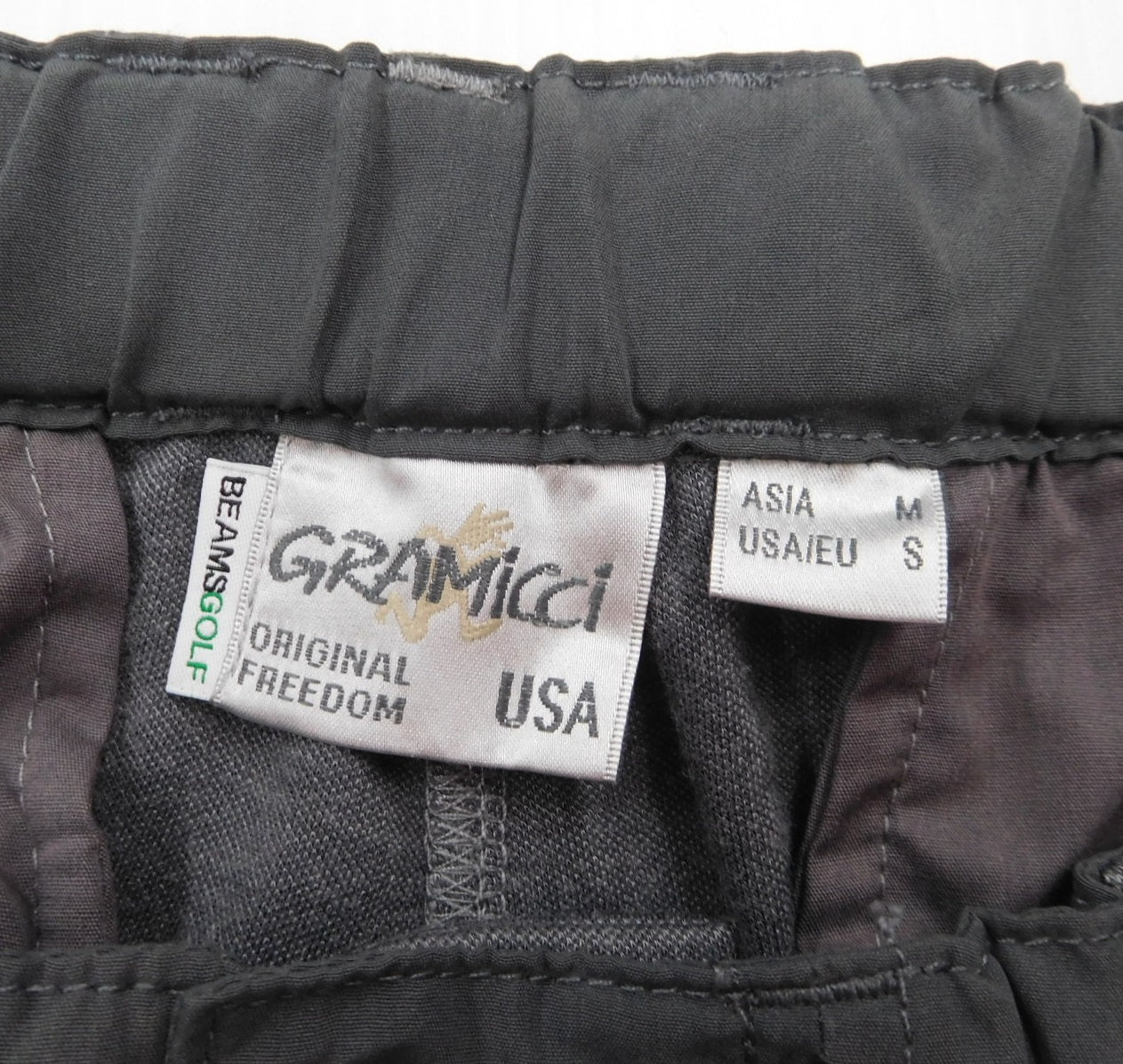 GRAMICCI グラミチ BEAMS GOLF メンズゴルフウェア GMP-20F1622 グレー size:M囗T巛