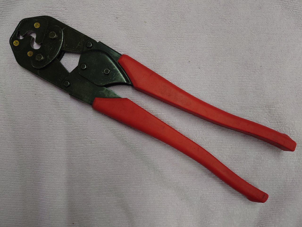 デンサン　ジェフコム　圧着工具　DC-38A　14、22、38m²用　囗T巛