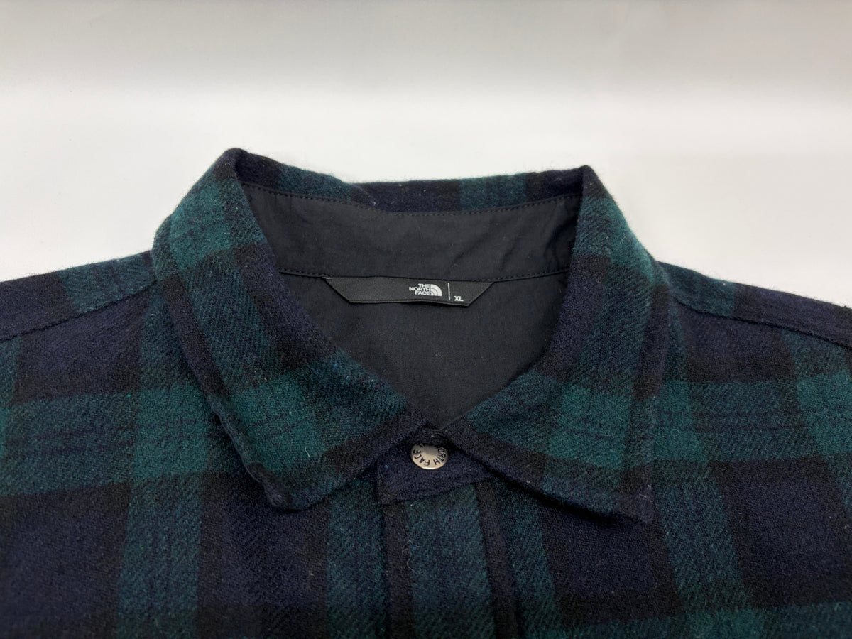ノースフェイス NR62230 ブラッシュウッドウールシャツ サイズXL THE NORTH FACE