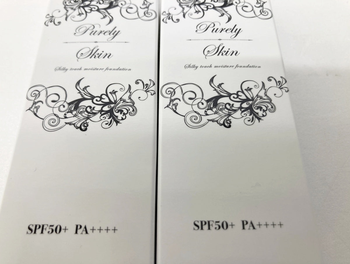 ピュアリースキン 薬用リンクルケア美白リキッドファンデーション 26g×2
