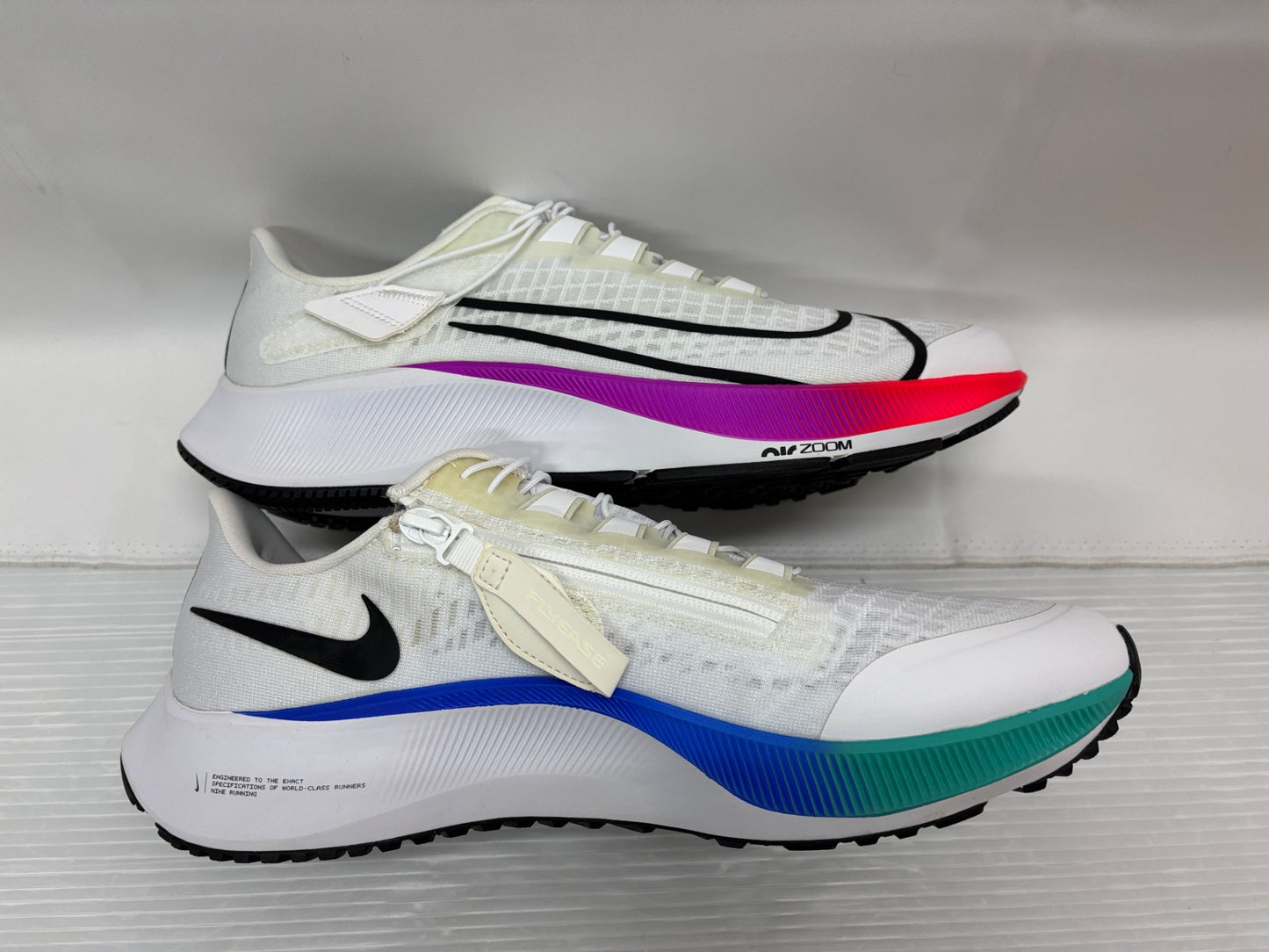 ナイキ エアズームペガサス37 フライイーズ 29.5cm CK8474-100 NIKE AIR ZOOM PEGASUS 37 FLYEASE