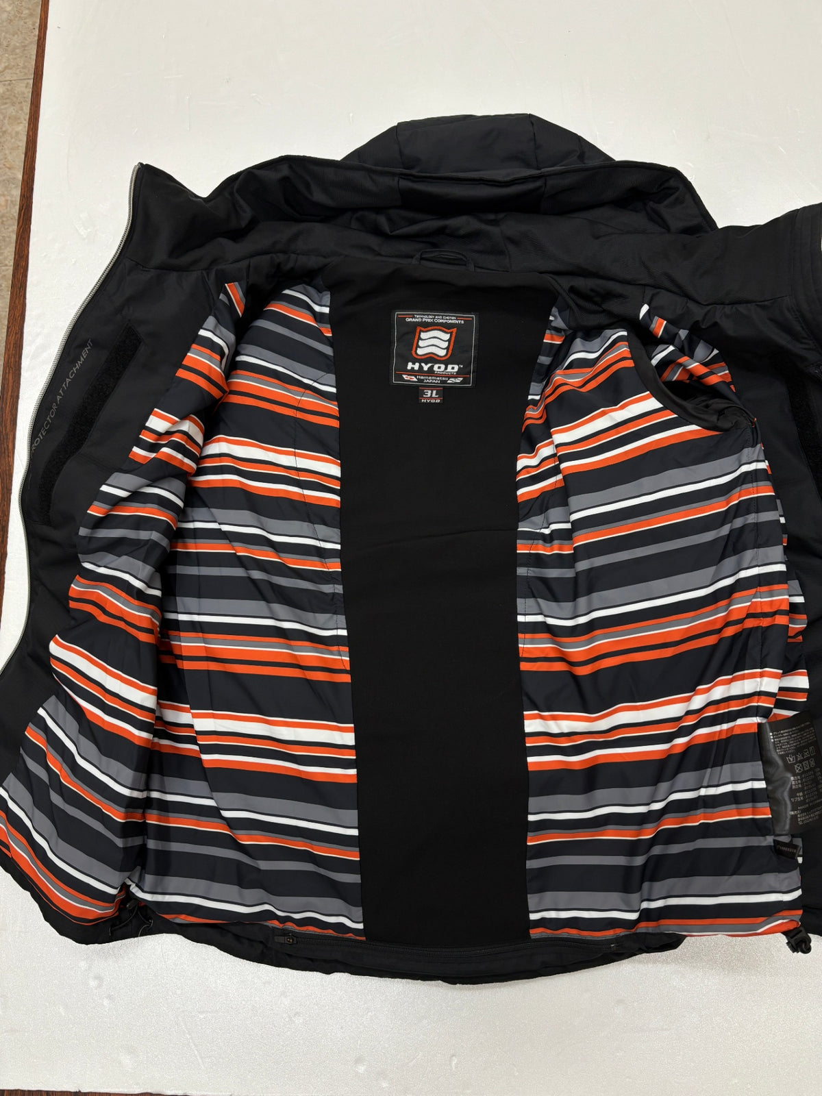 ※送料無料※ HYOD ヒョウドウ ST-X TEXTILE iD JACKET  STJ815N テキスタイルジャケット ブラック サイズ3L 古着 囗G