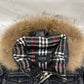 バーバリー ブラックレーベル ダウンジャケット サイズM BURBERRY BLACK LABEL