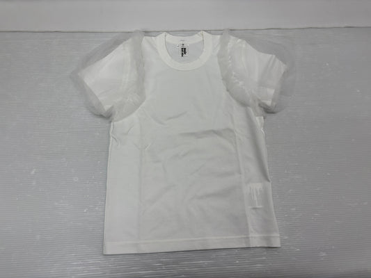 ノワールケイニノミヤ コムデギャルソン Tシャツ フリル サイズS noir kei ninomiya COMME des GARCONS