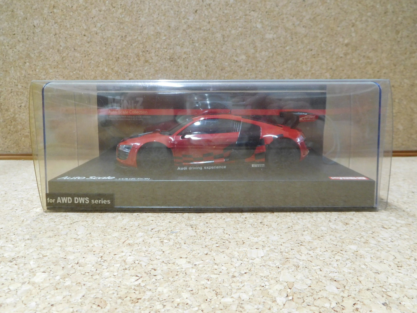 送料無料 京商 オートスケールコレクション Audi　R8 LMS Driving Experience2010 MZP419SR囗T巛