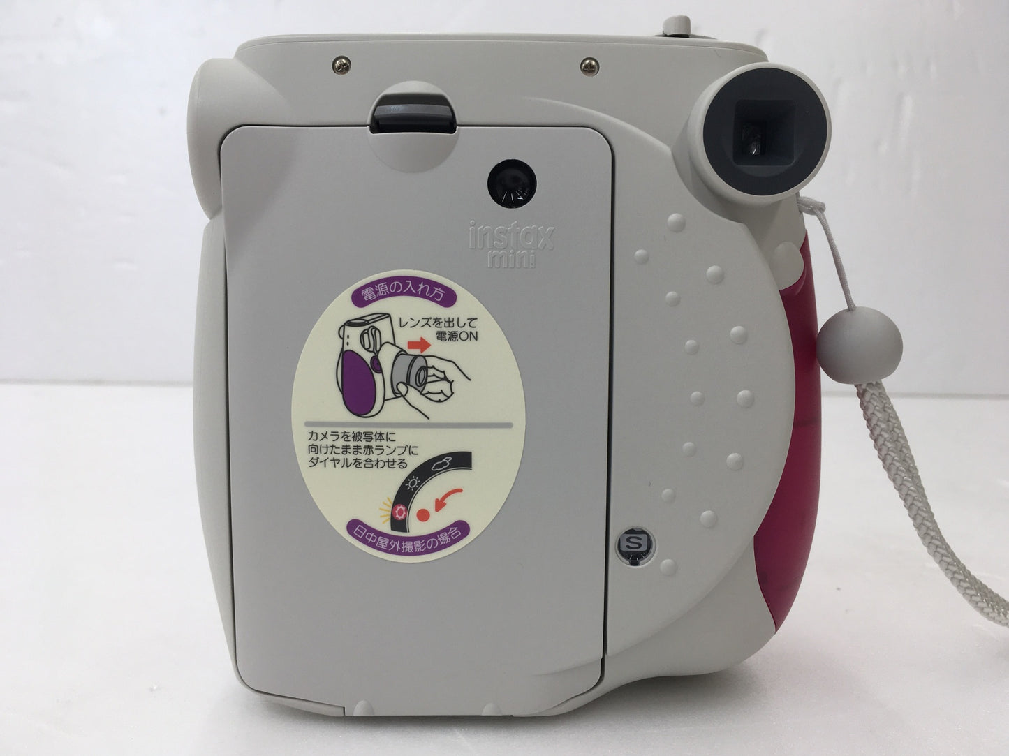 ※送料無料※ FUJIFILM ハローキティ チェキポップ instax mimi 7 インスタントカメラ ジャンク品 囗G