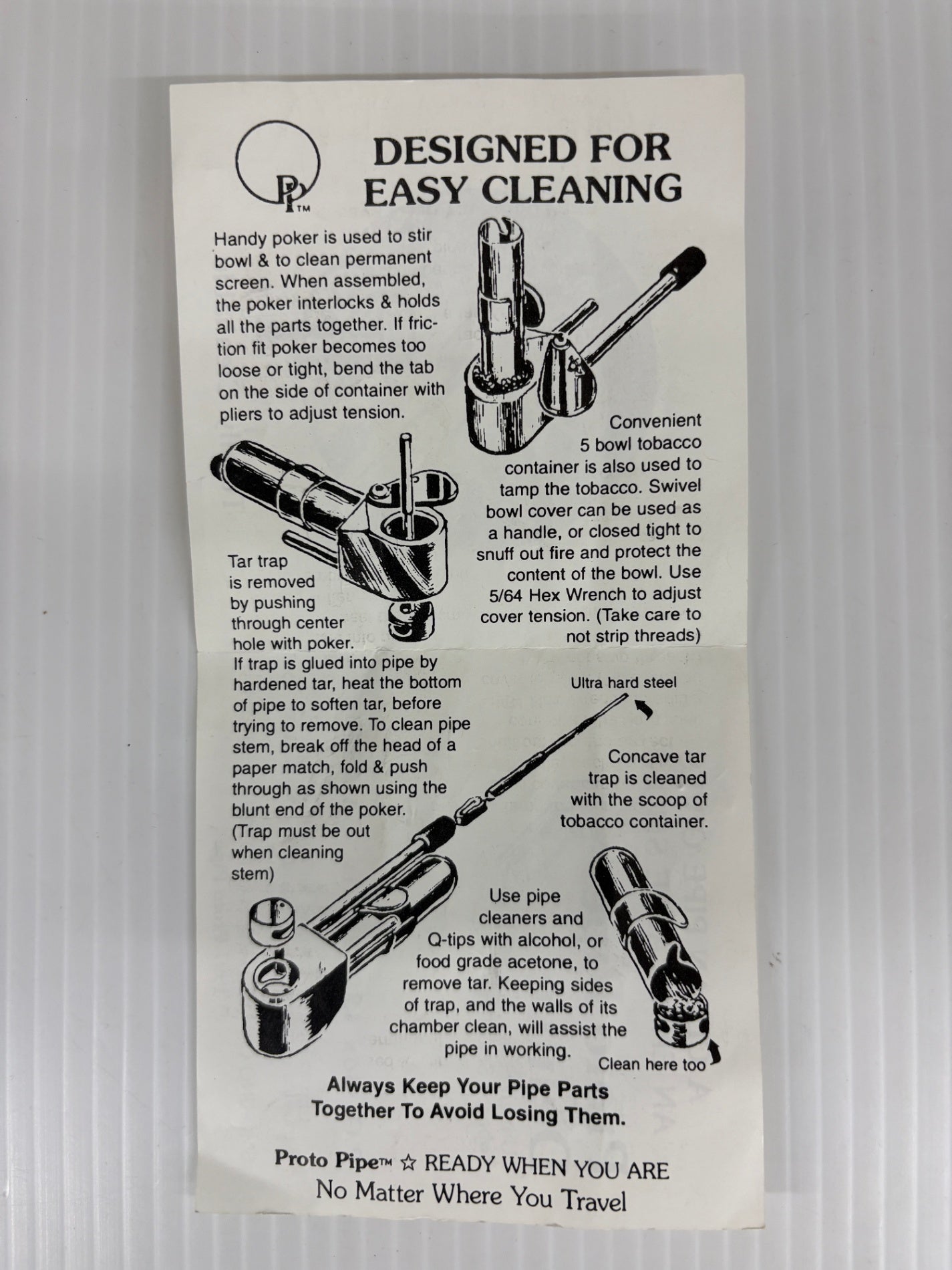 Proto Pipe Deluxe プロトパイプ デラックス PP刻印 喫煙具