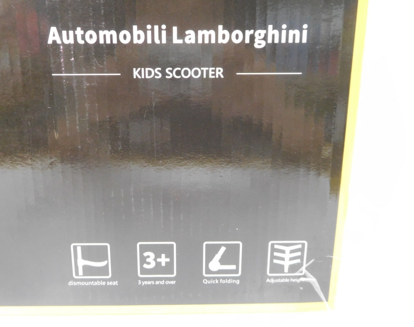 未使用！オートモービル ランボルギーニ キッズスクーター シートあり囗T巛