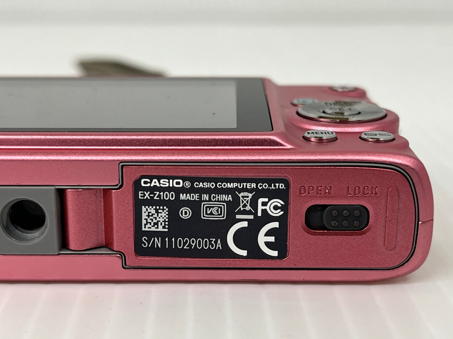 ジャンク CASIO カシオ デジタルカメラ EXILIM EX-Z100