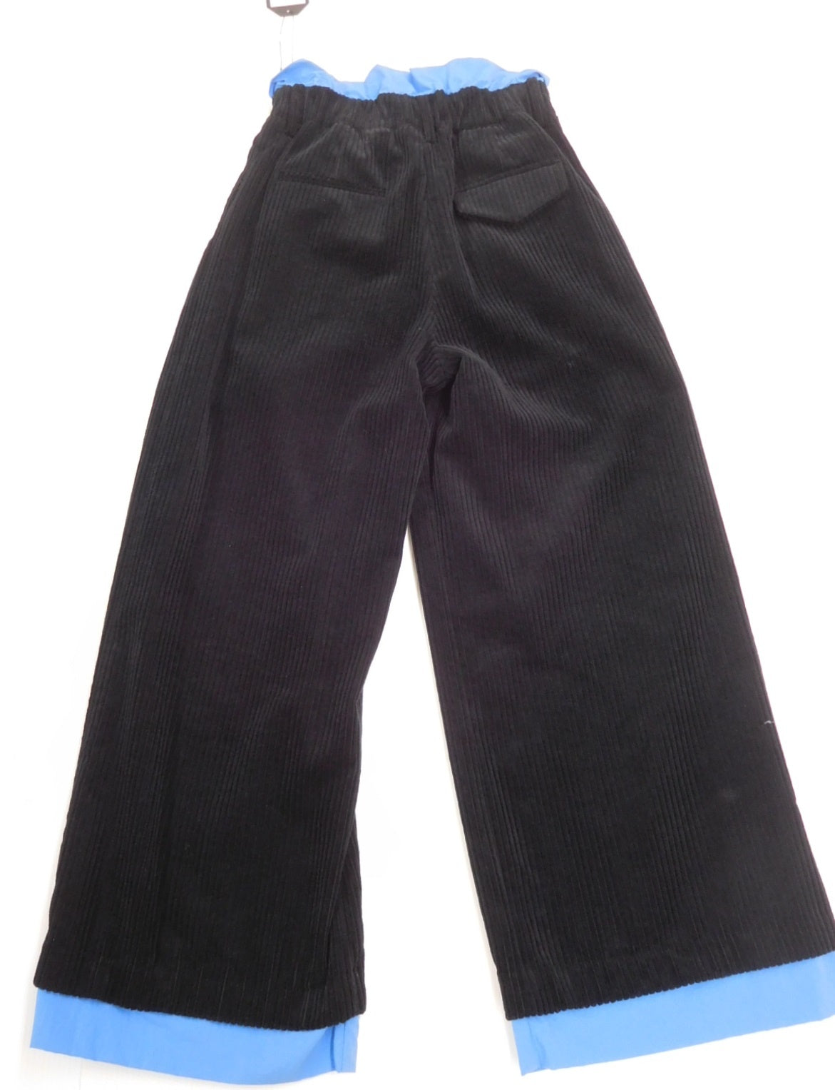 タグ付！ミーアアステリズム amA-Z コーデュロイパンツ 1351643-99 ブラック size:38囗T巛
