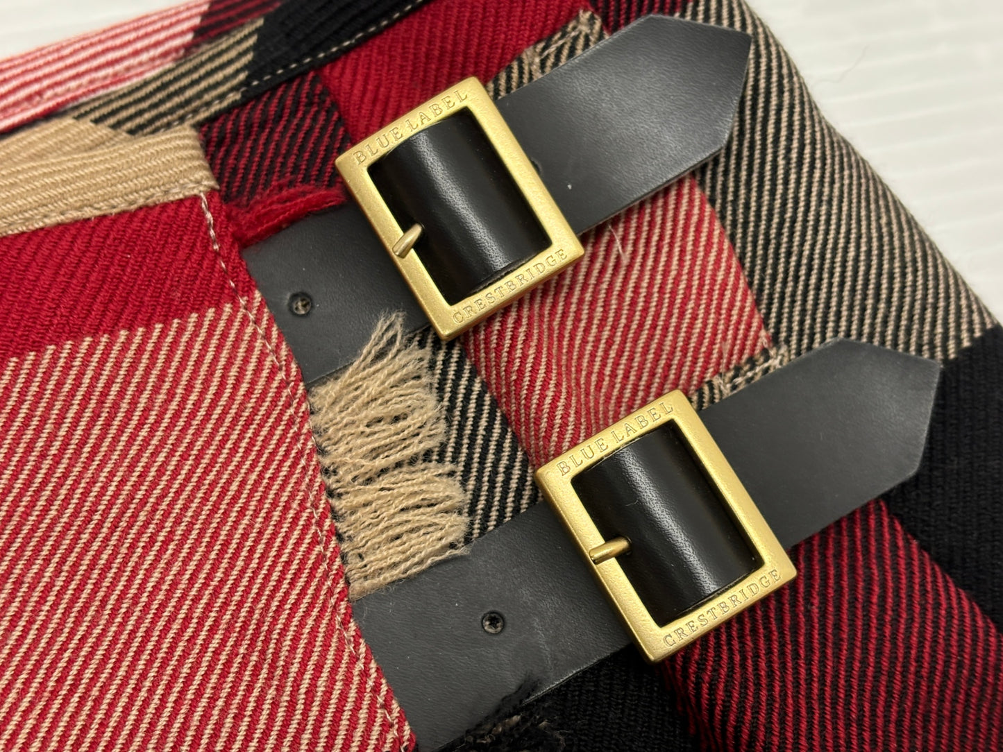 ブルーレーベル クレストブリッジ チェック スカート 55S17-805-16 BLUE LABEL CRESTBRIDGE サイズ38