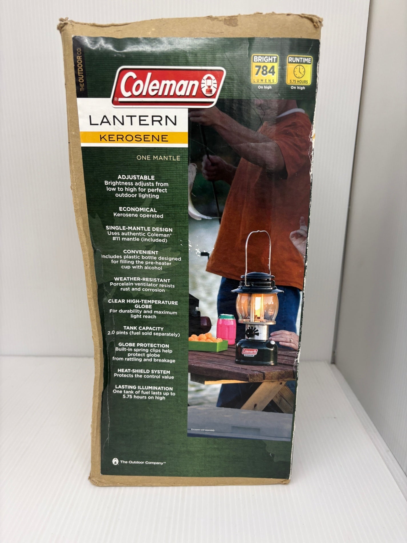 ジャンク Coleman コールマン ケロシンランタン 灯油ランタン 箱付き 639C