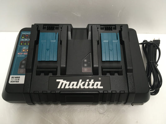 ※送料無料※ Makita 2口急速充電器 DC18RD AC100V専用 中古 囗G
