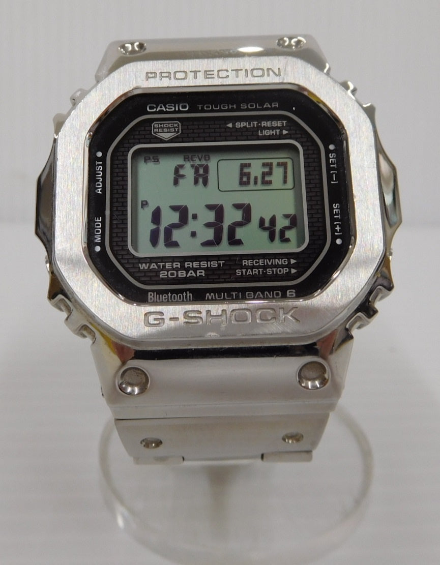 CASIO カシオ G-SHOCK GMW-B5000 タフソーラー マルチバンド6 ブルートゥース 中古囗T巛