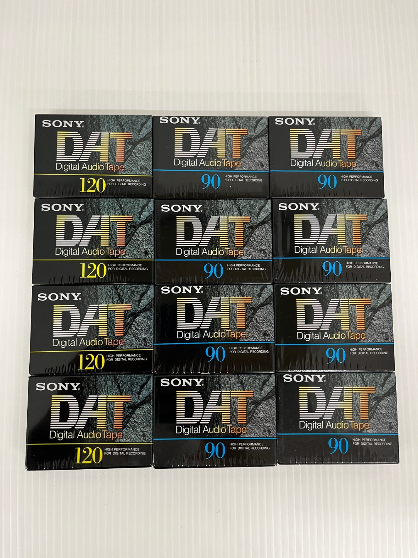 未開封 SONY ソニー DATテープ DT-90RA 8本、DT-120RA 4本セット
