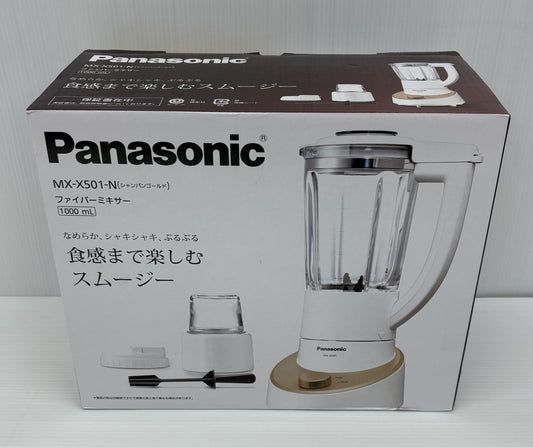 送料無料 未使用品！パナソニック ファイバーミキサー MX-X501-N囗T巛